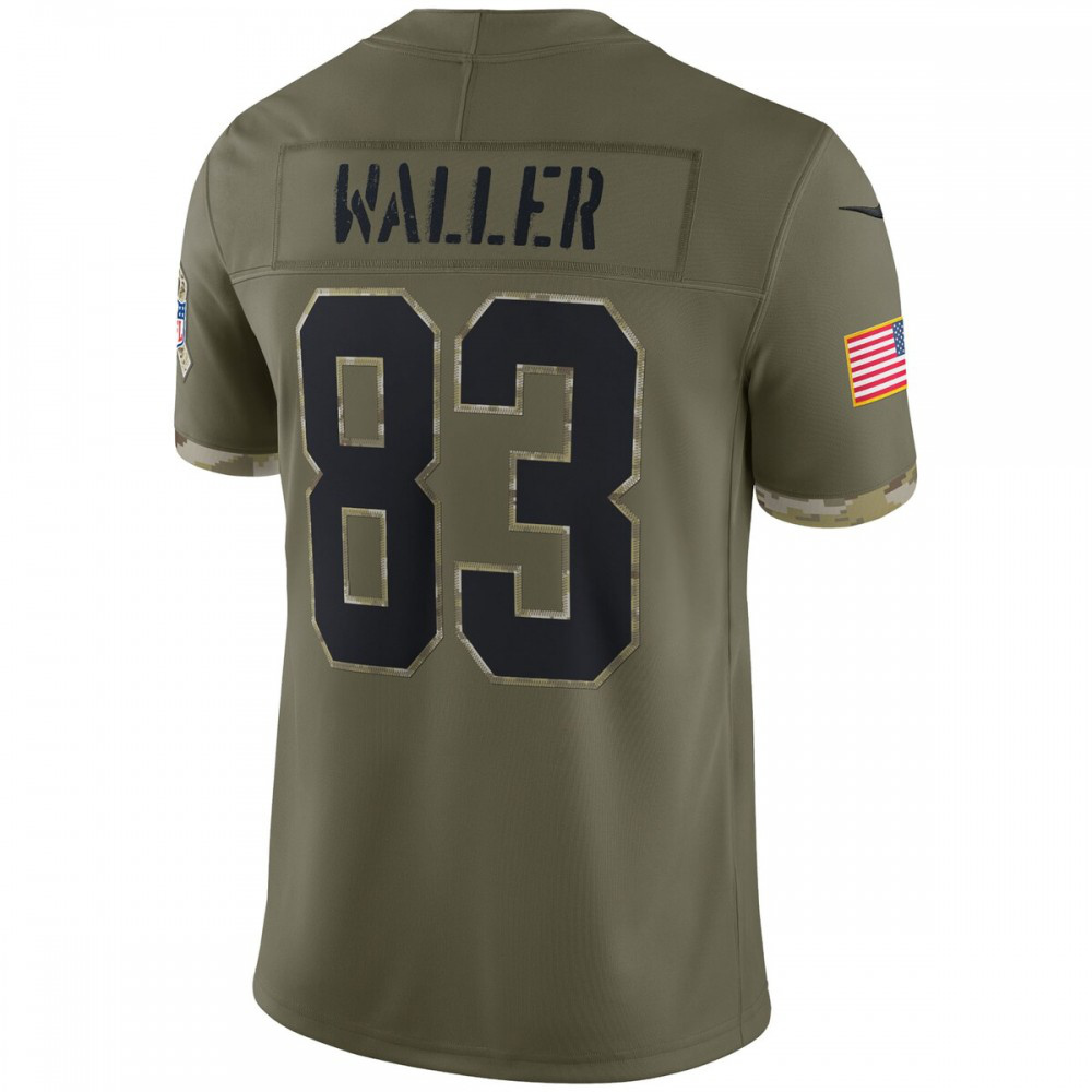 Darren Waller Las Vegas Raiders Nike 2022 Salute To Service Limited Jersey - Olive-GridironStore